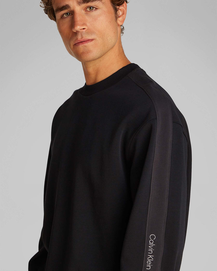 LOGO TAPE CREW NECK
