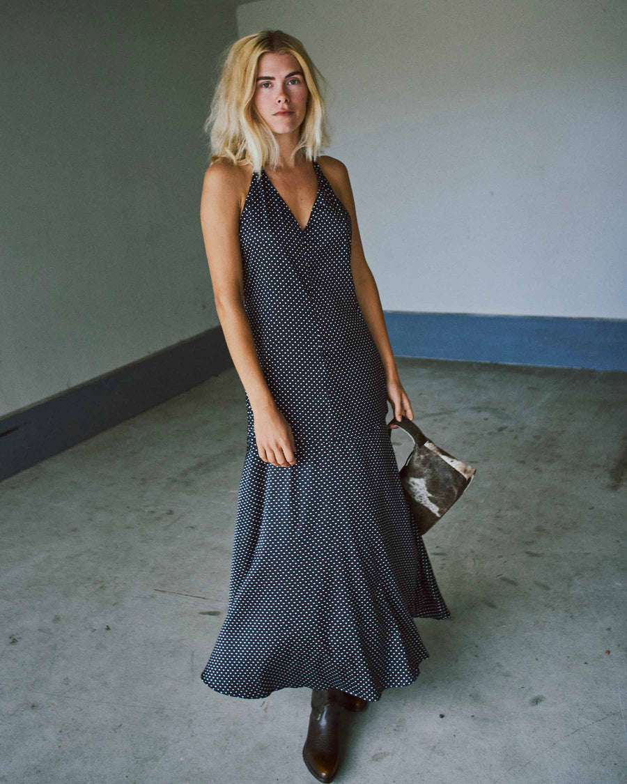 Klara satin dress