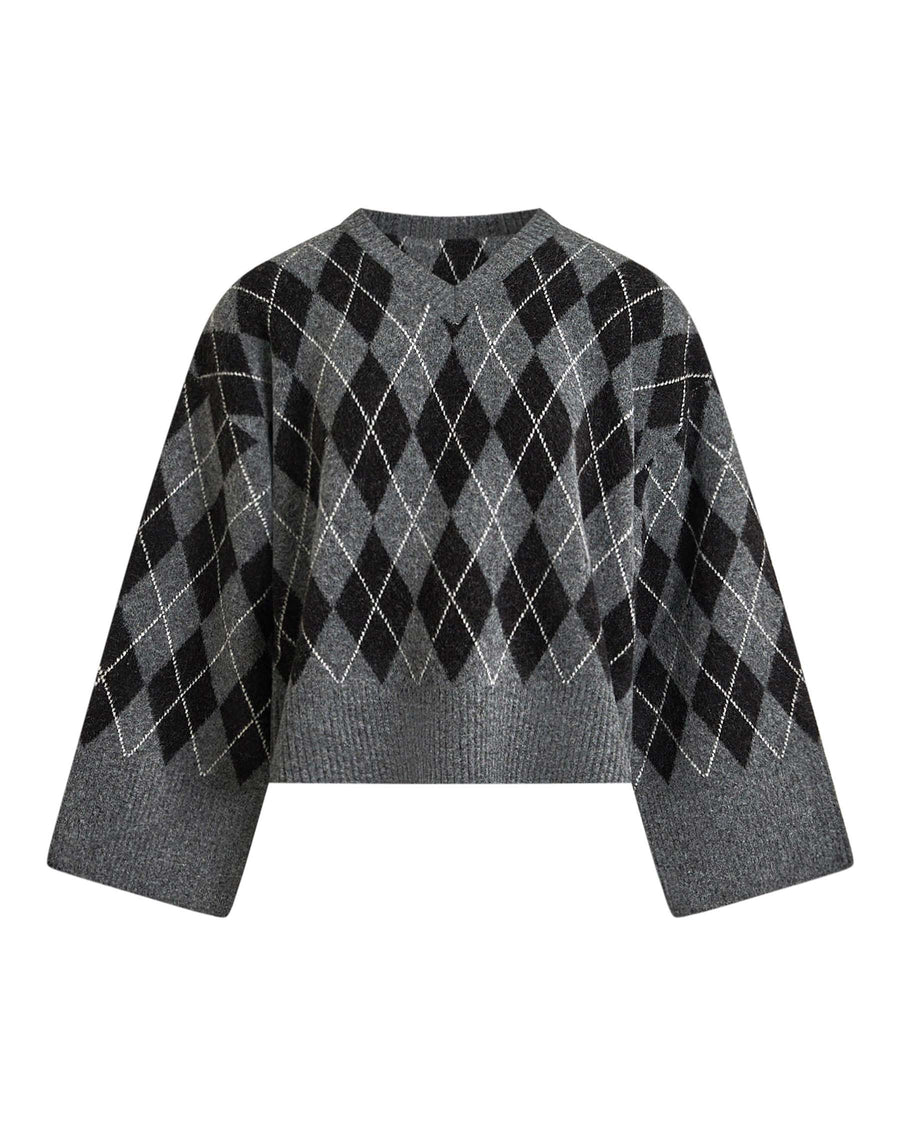 Larisa check knit