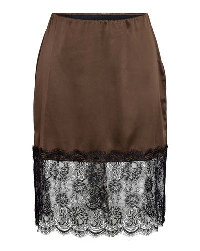 NMINFERNO SATIN LACE SKIRTThumbnail 