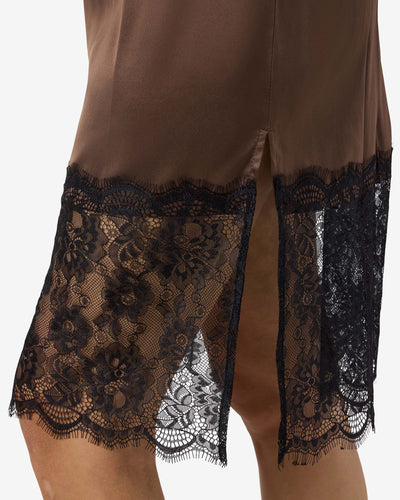 NMINFERNO SATIN LACE SKIRTThumbnail 