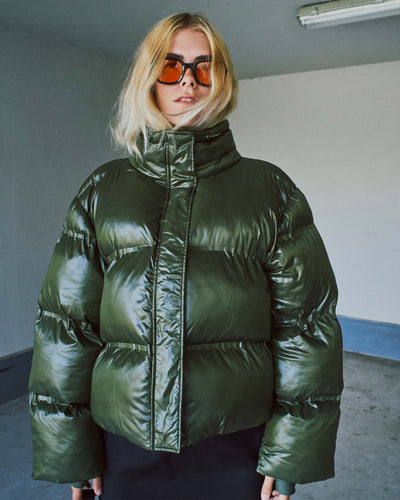 Isoa puffer jacketThumbnail 