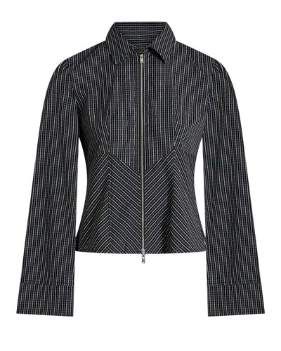 Cath check zip shirtThumbnail 