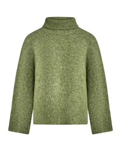 Nona fluffy highneck knitThumbnail 
