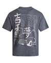 Printed dyed tee