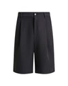 Matt Pleated Shorts
