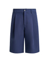 Matt Pleated Shorts