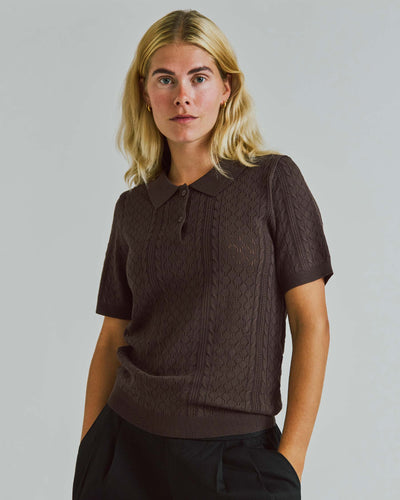 Alba ss knit poloThumbnail 