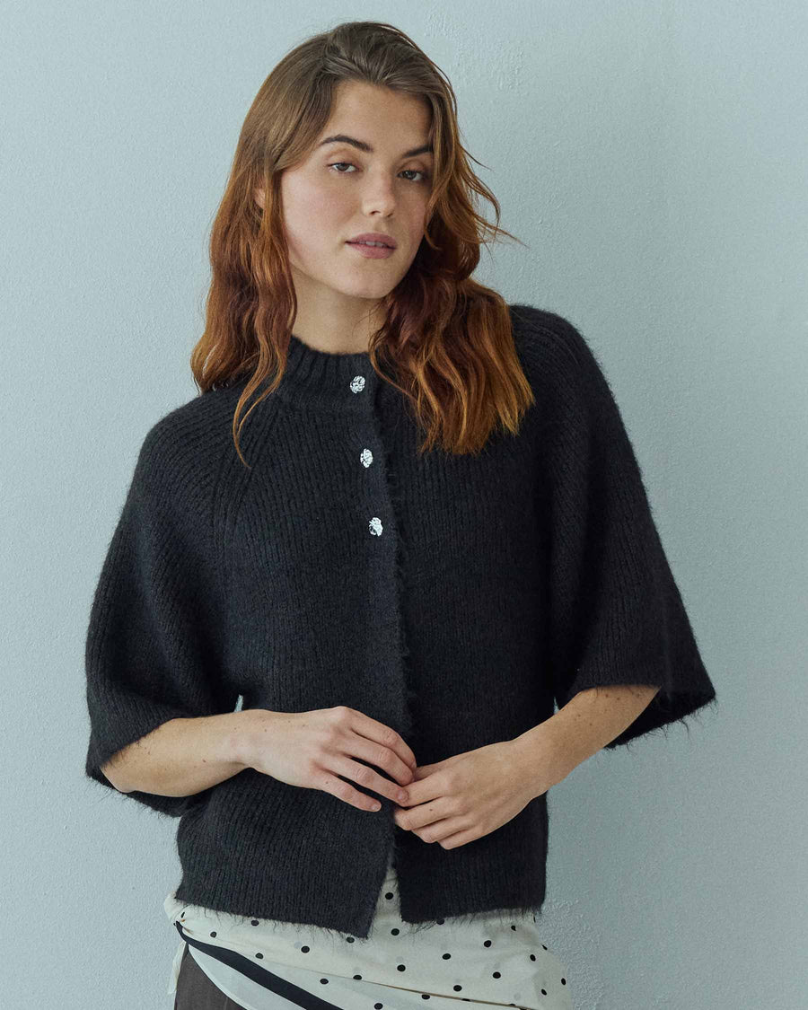 Barni fluffy knit