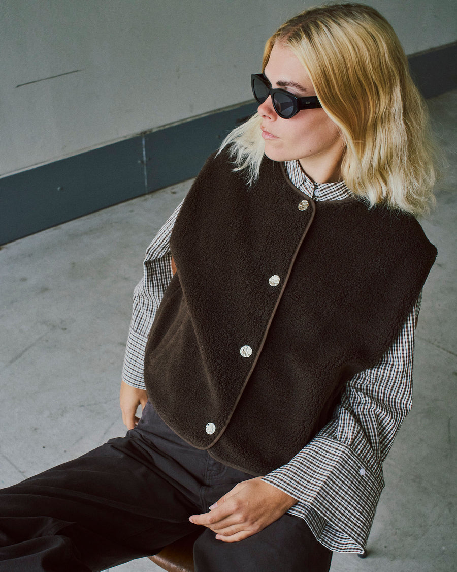 Jolise Teddy Vest