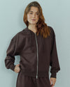 Rosa oversized zip hoodie