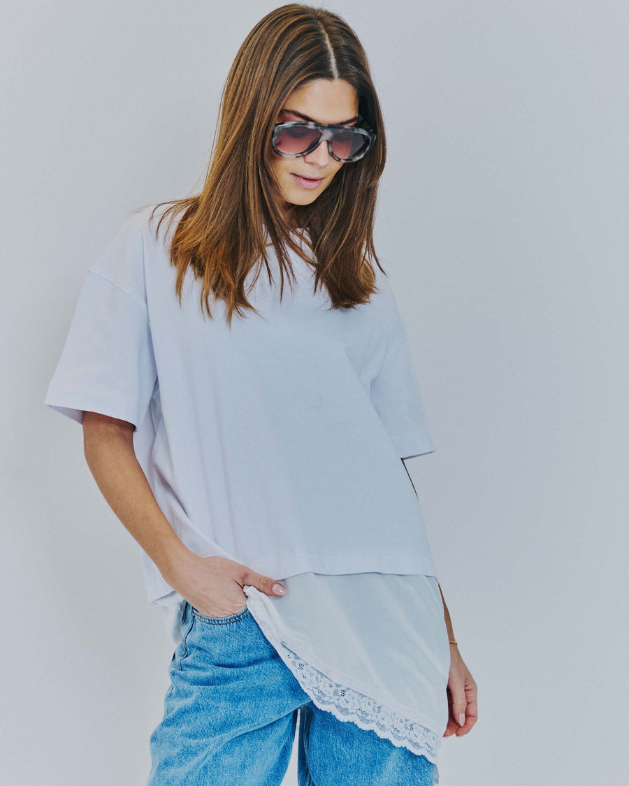 Haliey lace tee
