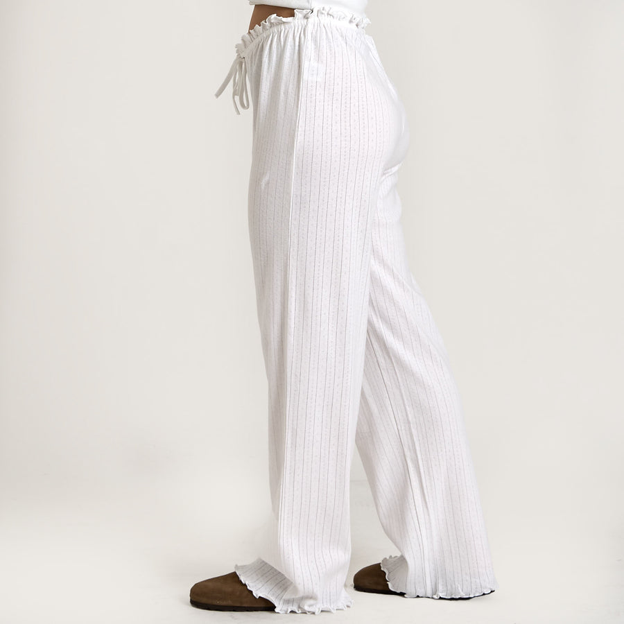 Purasta pointelle pants