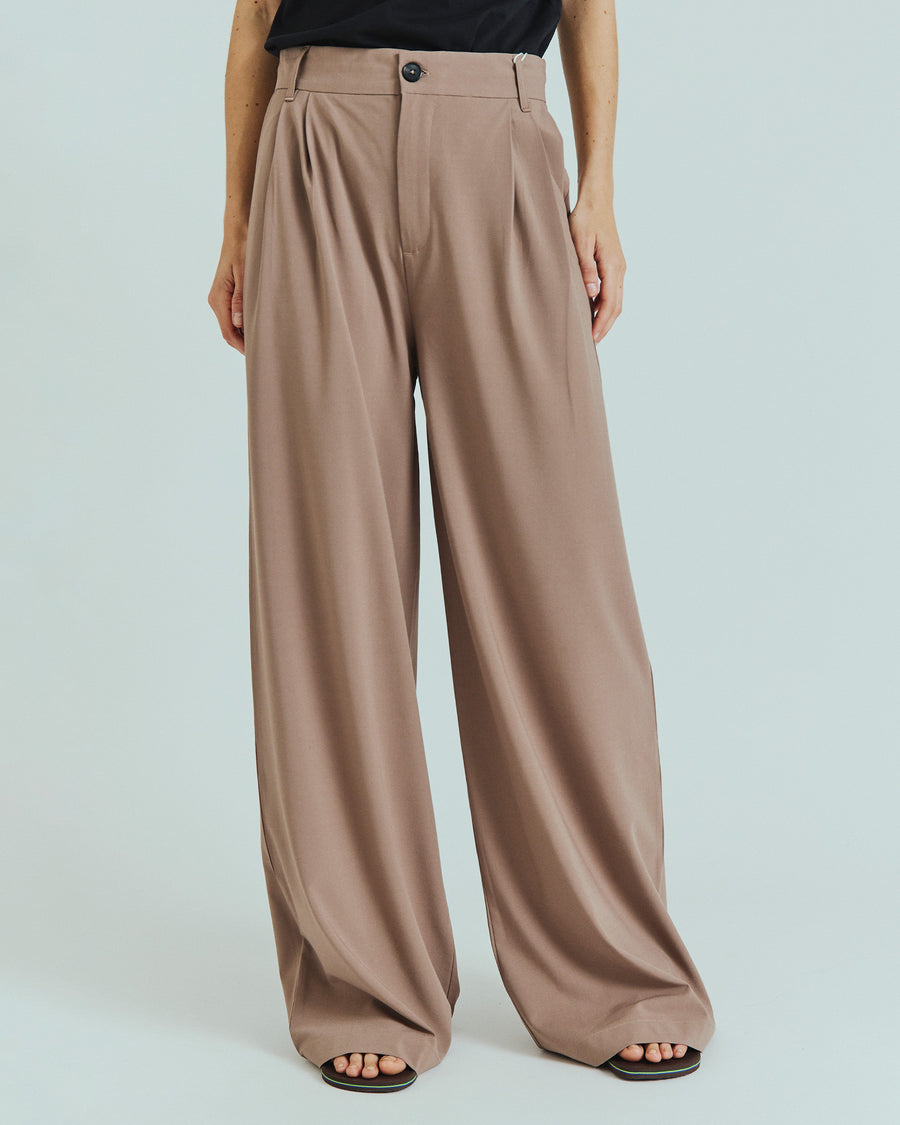 Purlazanna pleat pants