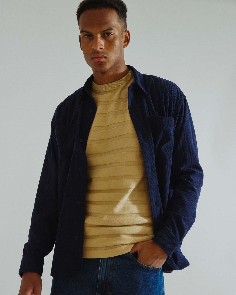 Luke knit tee