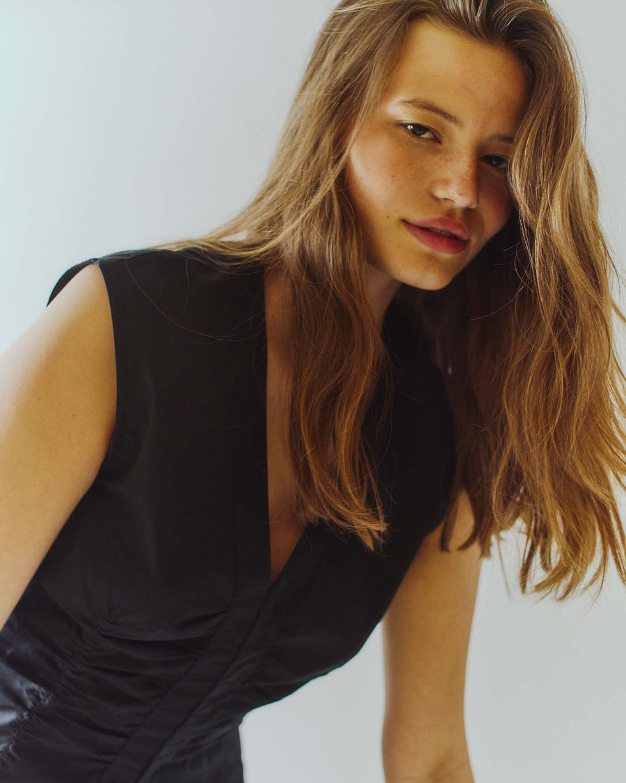 Ola poplin top