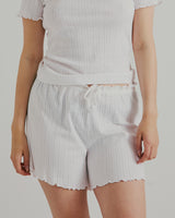Purany pointelle shorts