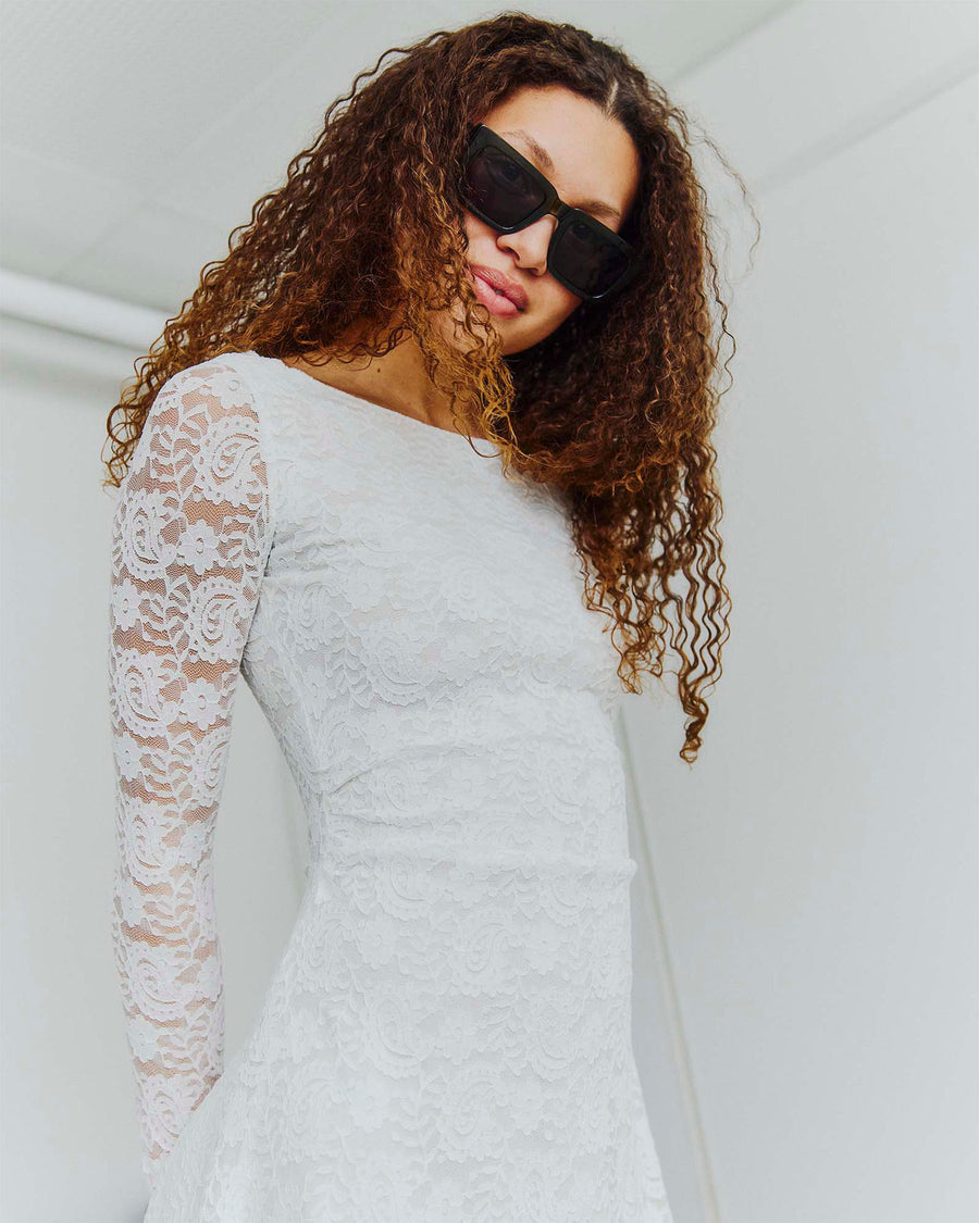 Holly ls lace dress