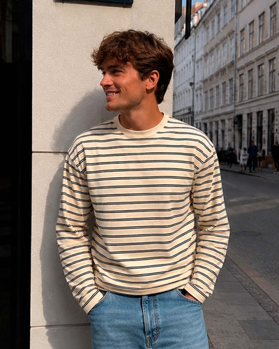 Striped Tee LsThumbnail 