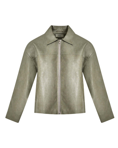Tula faux leather jacketThumbnail 