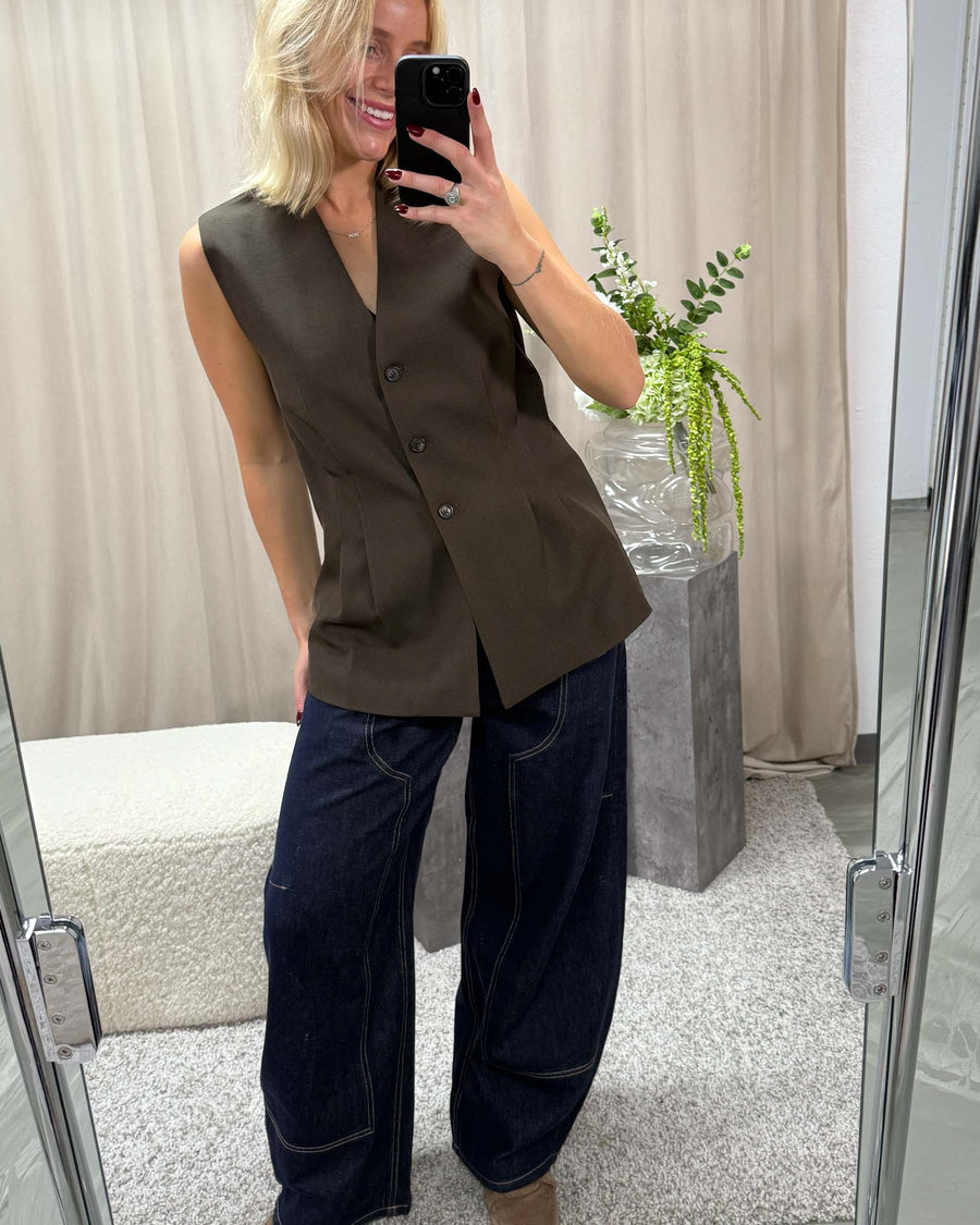 OBJRINSA BARREL JEANS
