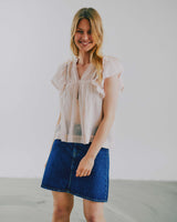 Ollie voile top