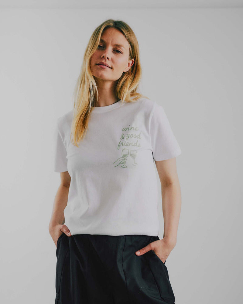 Sabine ss printed tee