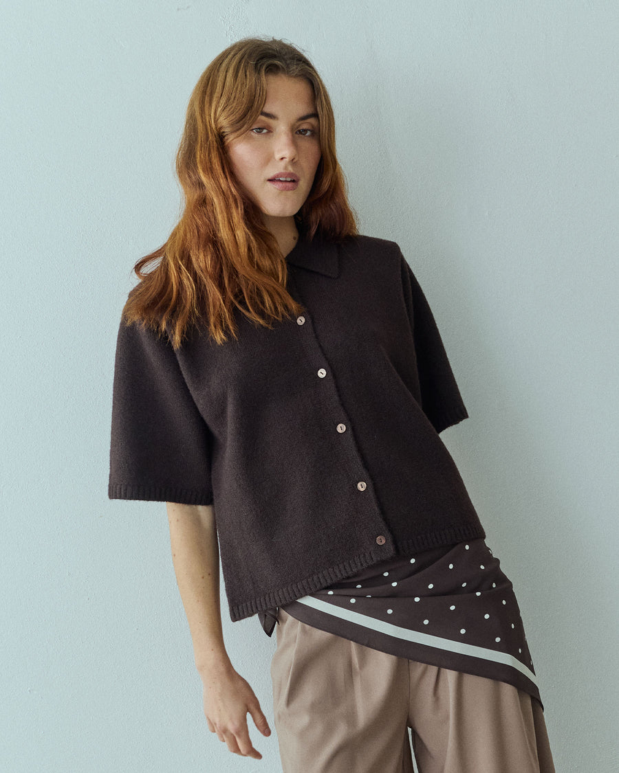 Vela knit blouse